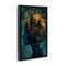 Stupell Industries Visage of Woman with Nature Framed Floater Canvas Wall Art Design by RB